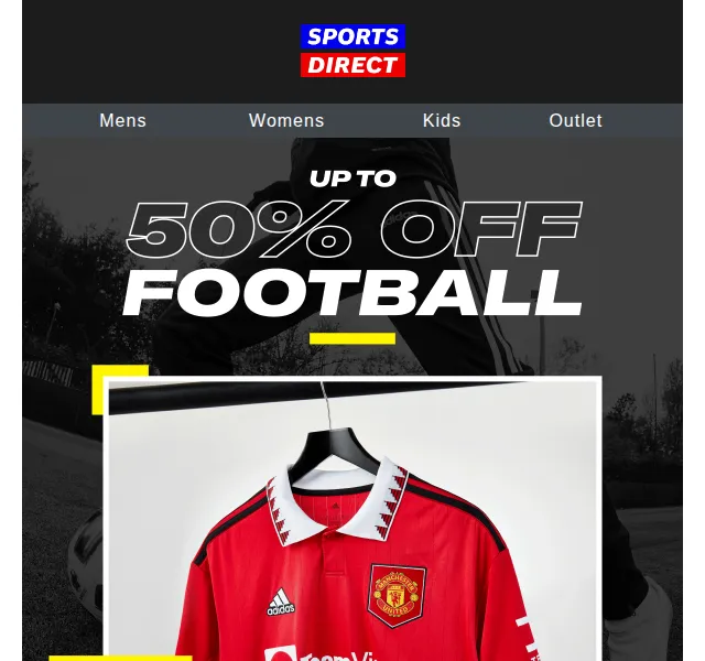Sportsdirect: Až 50% sleva na fotbalové vybavení – červen 2026 | Nuslet.cz