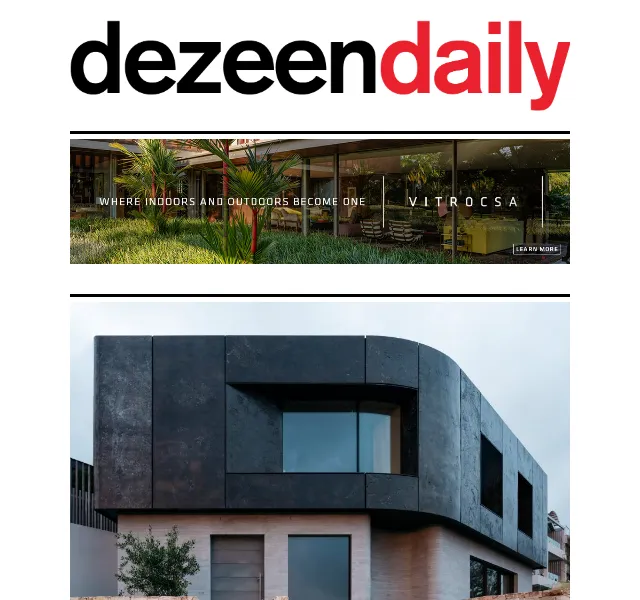 Dezeen Daily: Nové produkty a architektura – červen 2026 | Nuslet.cz