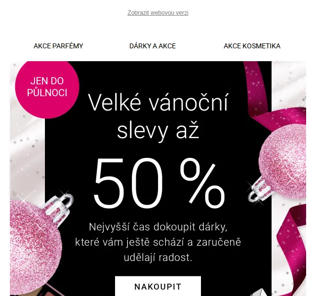 Notino: Vánoční slevy až 50 % – květen 2026 | Nuslet.cz