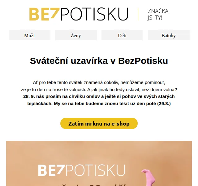 BezPotisku: Volný den 28.9. – státní svátek 2026 | Nuslet.cz