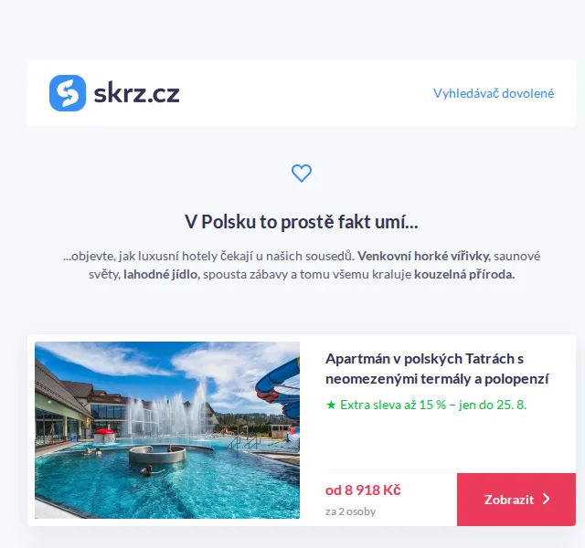 Vánoce na Skrz: dovolená v Polsku – Wellness od 1492 Kč – červen 2026 | Nuslet.cz