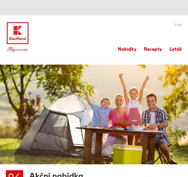 Kaufland: Countryside spacáky a vozík – červen 2026 | Nuslet.cz