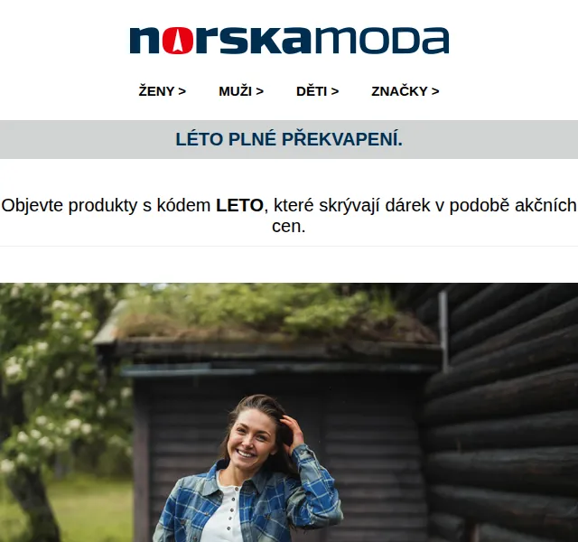 Norskamoda.cz: Slevy až 36 % na Bergans a Kari Traa – červen 2026 | Nuslet.cz