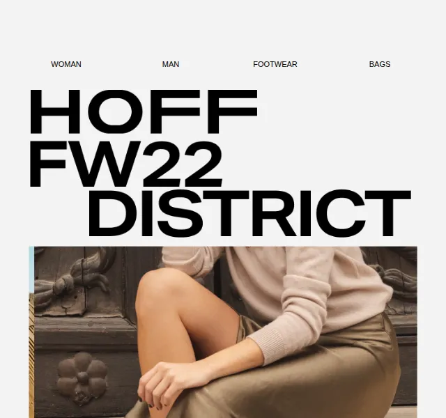 HOFF: DISTRICT kolekce FW22 – červen 2026 | Nuslet.cz
