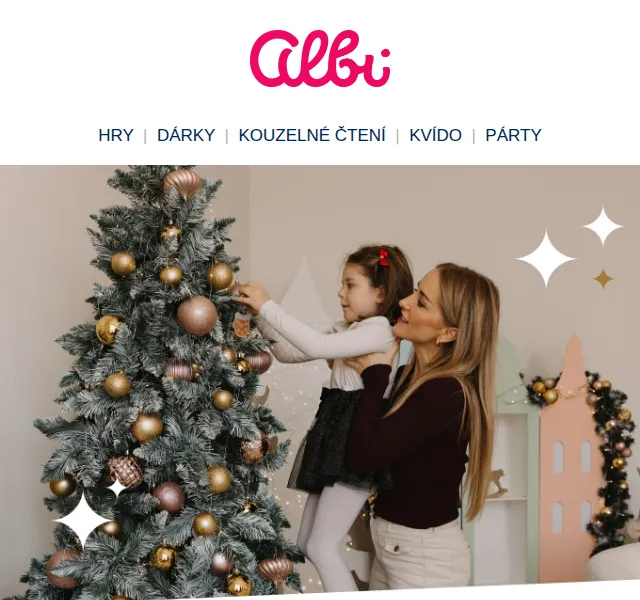Albi: Vánoční hity pro nejmenší – prosinec 2026 | Nuslet.cz