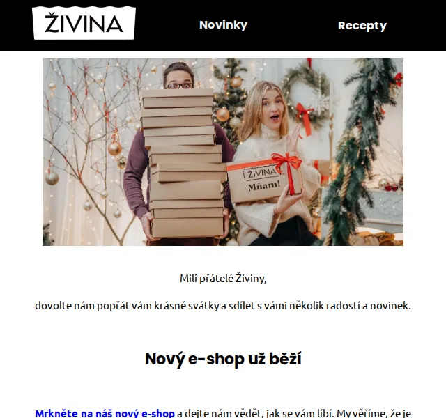 Živina: Nový e-shop a novinky z kuchyně – červenec 2026 | Nuslet.cz
