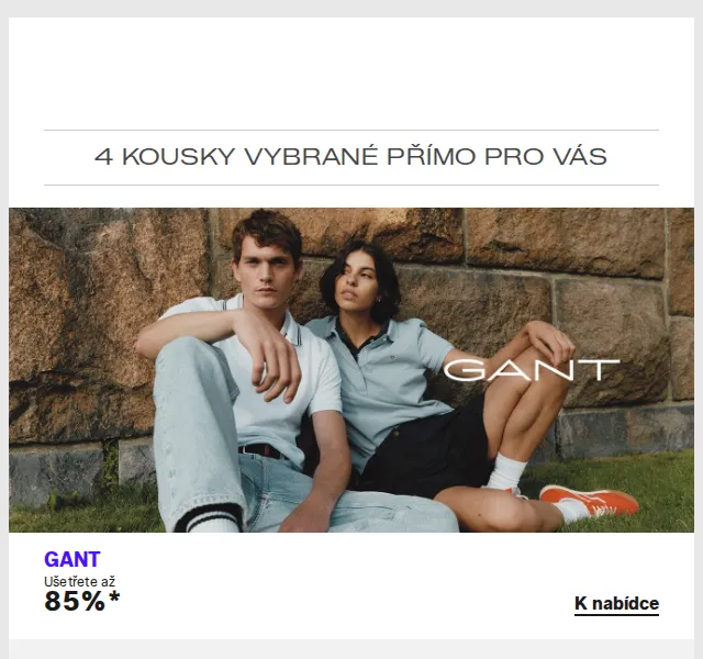 Lounge by Zalando: GANT, Esprit & TOM TAILOR – sleva až 85 % | Duben 2026