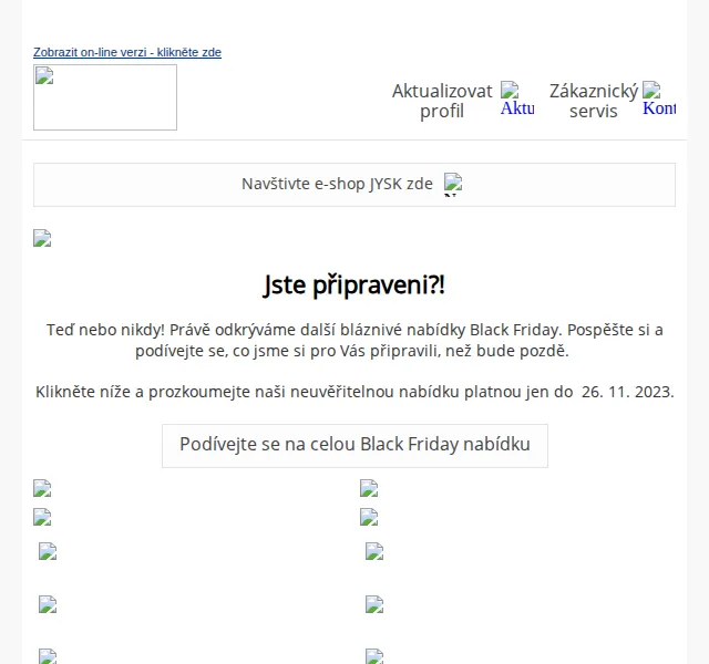 JYSK: Black Friday nabídka – listopad 2023 | Nuslet.cz