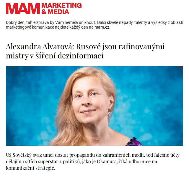 Marketing & Media: Rusové mistry dezinformací – červen 2026 | Nuslet.cz