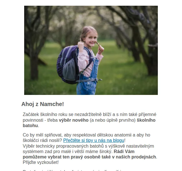Namcheshop: Sleva 20 % na batohy Boll – červen 2026 | Nuslet.cz