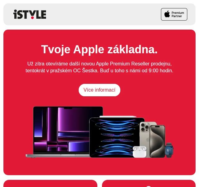 iSTYLE: Slevy na MacBook Air M1 od 18 990 Kč – červen 2026 | Nuslet.cz