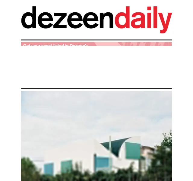 Dezeen Daily: Architektonické novinky – červen 2026 | Nuslet.cz