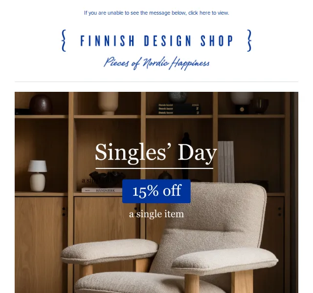 Finnish Design Shop: 15% sleva na jeden kus – listopad 2022 | Nuslet.cz