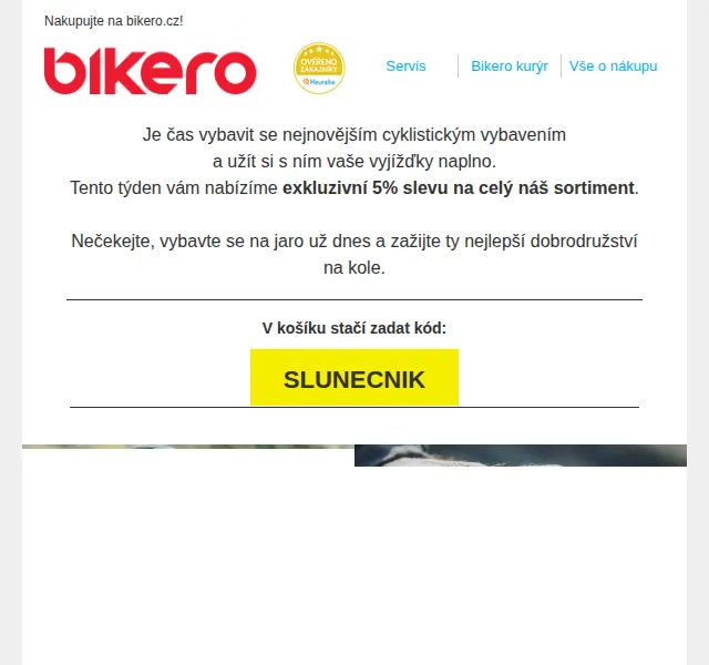 Czbikero: 5% sleva na celý sortiment – červen 2026 | Nuslet.cz