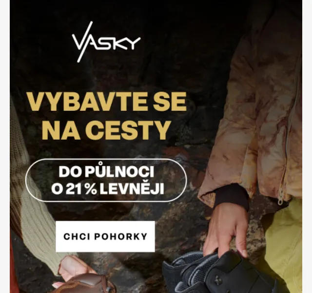 Vasky: Sleva 800 Kč na nové pohorky Monty – červen 2026 | Nuslet.cz