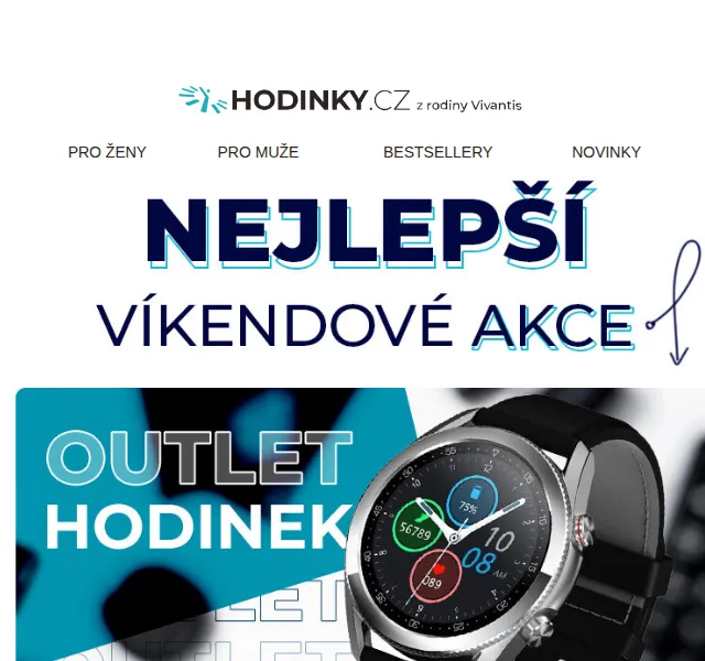 Hodinky.cz: Outlet hodinek za super ceny – březen 2023 | Nuslet.cz