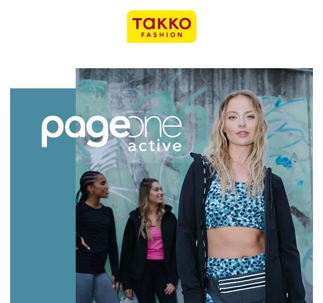 Takko Fashion: Sportovní sety pageone active od 269 Kč – červen 2026 | Nuslet.cz