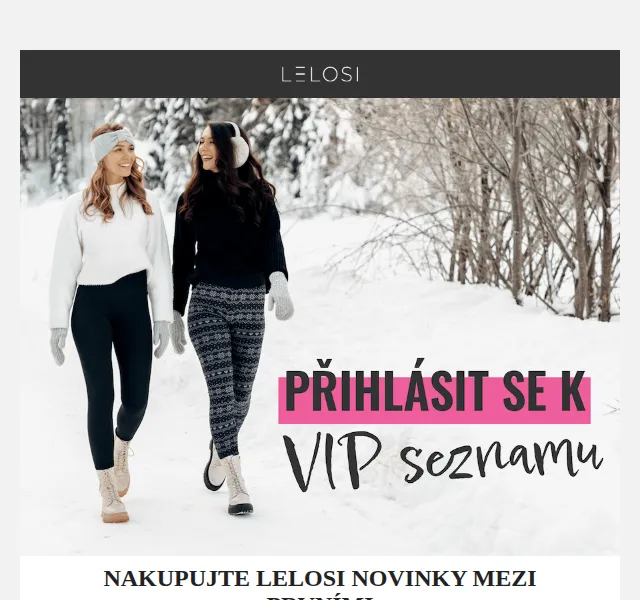 LELOSI: VIP přístup k novým legínám Polarosi – červen 2026 | Nuslet.cz