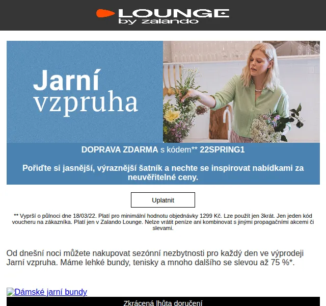 Lounge by Zalando: jarní výprodej až -75 % – červen 2026 | Nuslet.cz