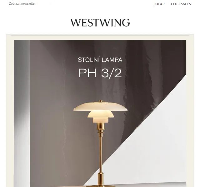Westwing: designová svítidla Louis Poulsen – červen 2026 | Nuslet.cz