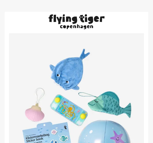 Flying Tiger Copenhagen: Letní plážový výprodej – červen 2026 | Nuslet.cz