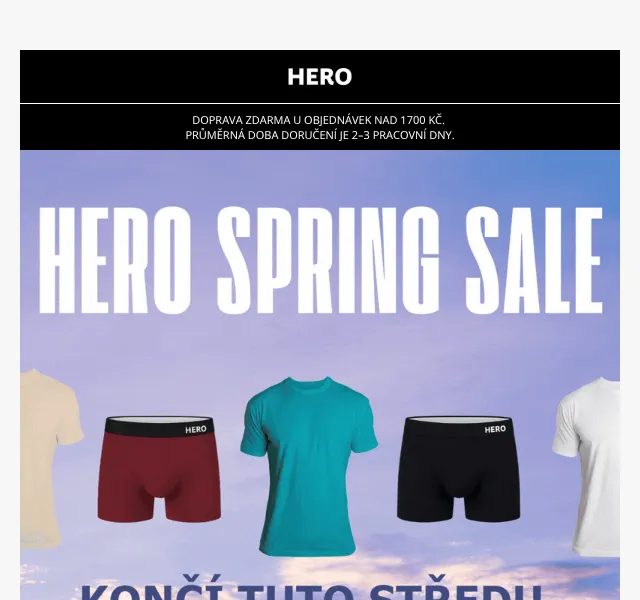 HERO: až 60 % sleva + extra 15 % – duben 2026