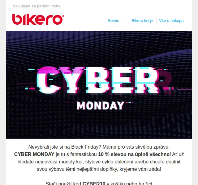 czbikero: 10 % na všechno – červen 2026 | Nuslet.cz