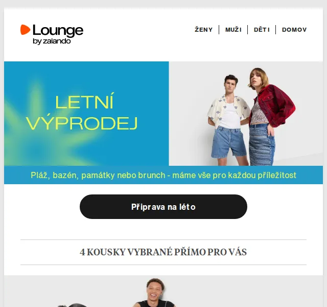 Lounge by Zalando: Letní oblečení sleva až 75 % – duben 2026