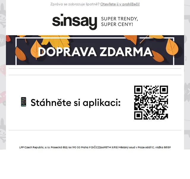 Sinsay: Nová kolekce Zombie Dash – červen 2026 | Nuslet.cz