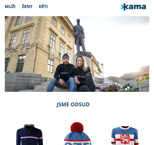 KAMA: Merino oblečení pletené v Česku – září 2026