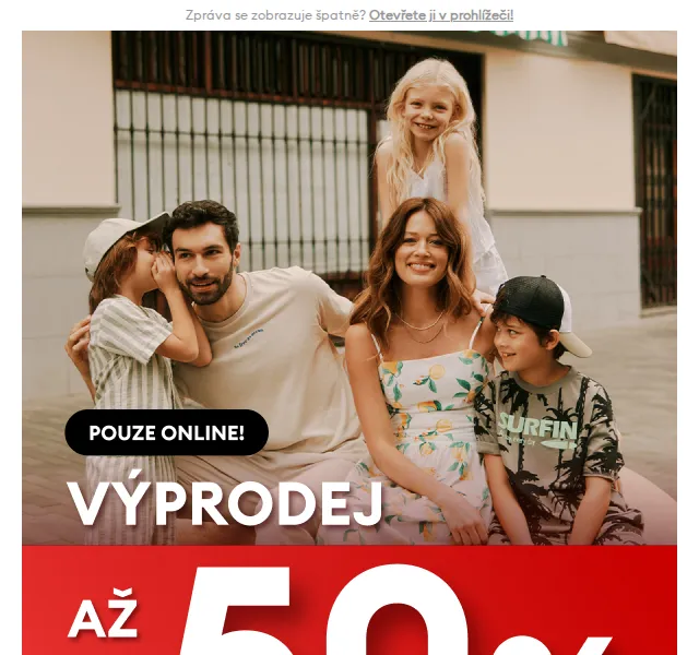 Sinsay: Výprodej až -50 % – červen 2026 | Nuslet.cz