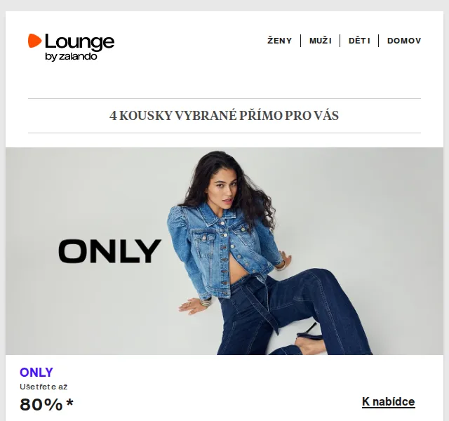 Lounge by Zalando: ONLY, Pinko & CMP se slevou až 80 % – červen 2026 | Nuslet.cz