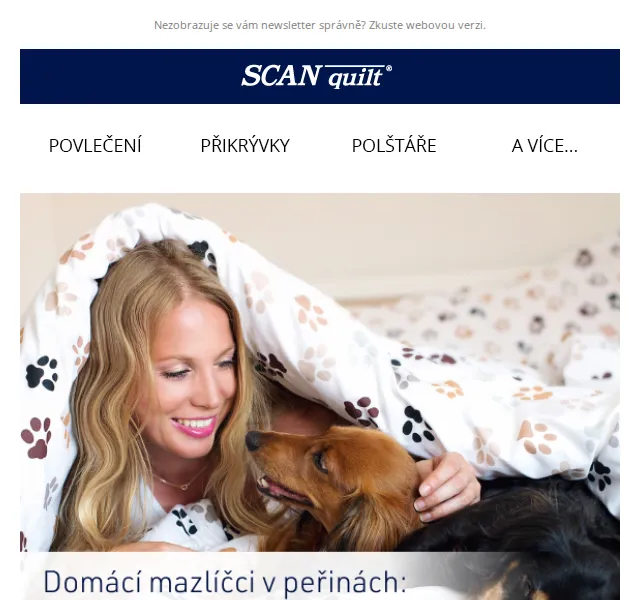 Lucie T. | SCANquilt: podzimní povlečení a plédy – červenec 2026 | Nuslet.cz