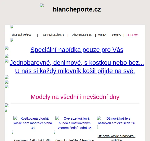 Blancheporte: Ležérní košile od 949 Kč – červen 2026 | Nuslet.cz