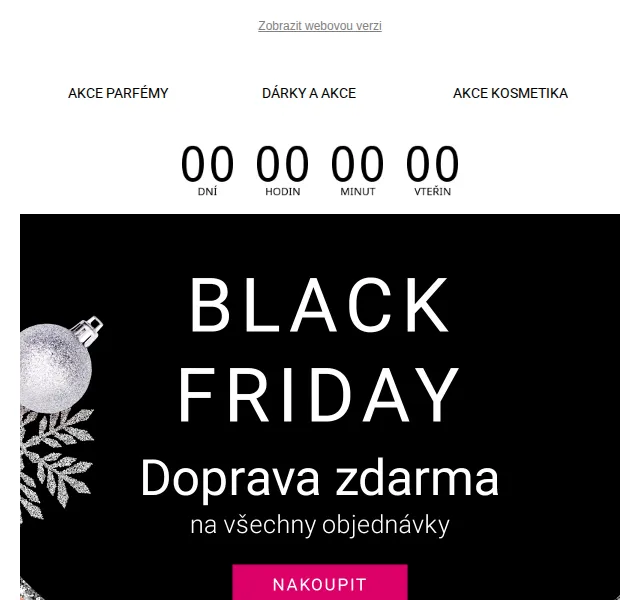 Notino: Doprava zdarma k Black Friday – červen 2026 | Nuslet.cz