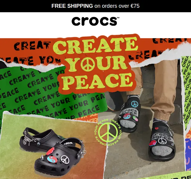 Crocs: Create Your Peace limitovaná edice – červen 2026 | Nuslet.cz