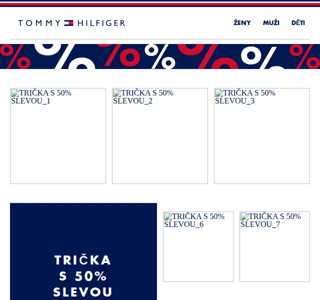 Tommy Hilfiger: Trička s 50% slevou – červen 2026 | Nuslet.cz