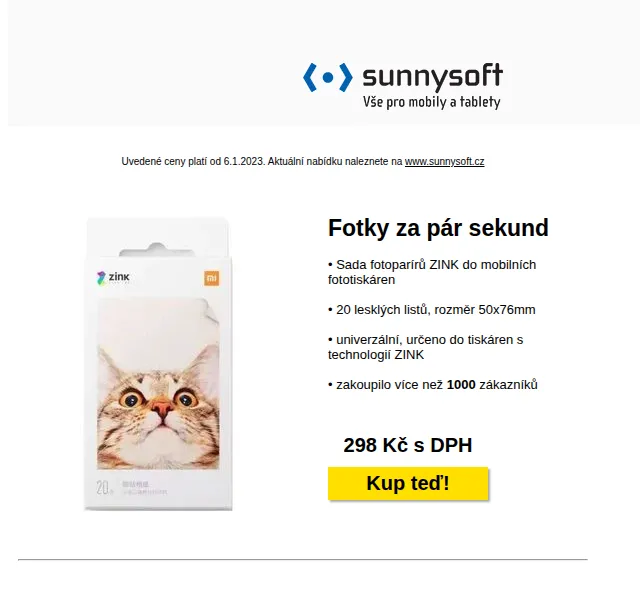 Sunnysoft: Tříkrálová nadílka – červenec 2026 | Nuslet.cz