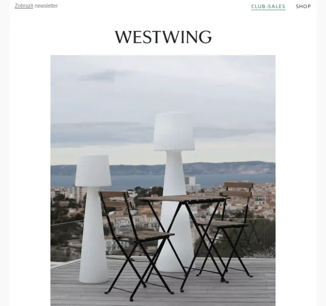 Westwing: Lumisky venkovní osvětlení – červen 2026 | Nuslet.cz