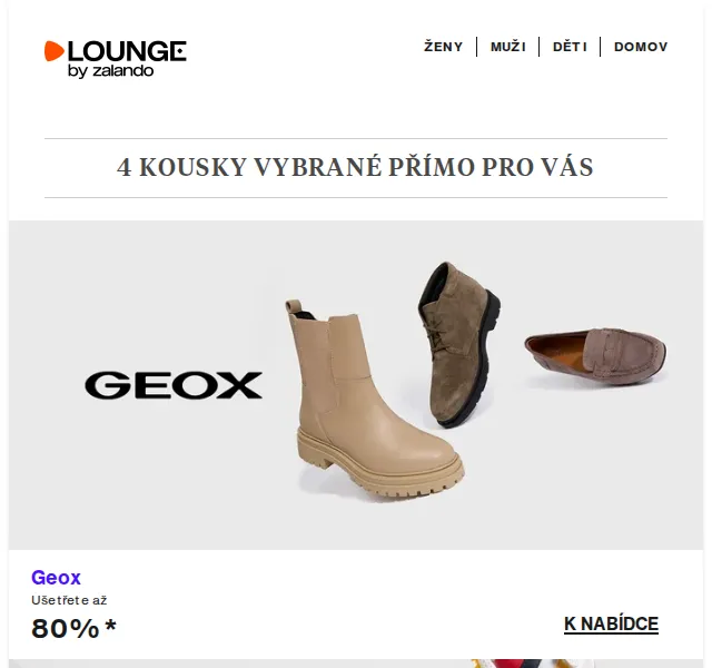 Lounge by Zalando: Geox, TOM TAILOR a Jack Wolfskin – červen 2026 | Nuslet.cz