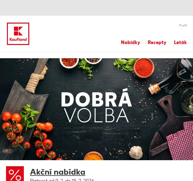 Kaufland: Sendvičovač, mixér, fritéza – únor 2026 | Nuslet.cz