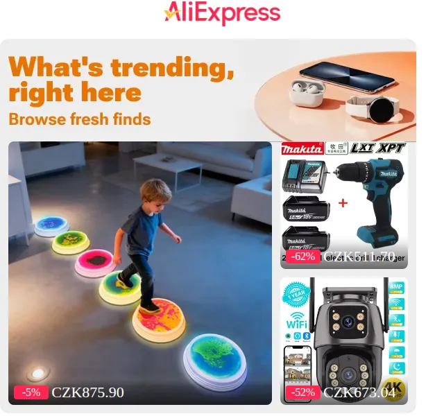 AliExpress: Slevy až -73 % na elektroniku – duben 2026