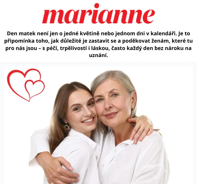 Marianne: Roční předplatné s vůní Versace – květen 2026 | Nuslet.cz