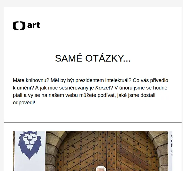 Web ČT art: Samé otázky – červen 2026 | Nuslet.cz