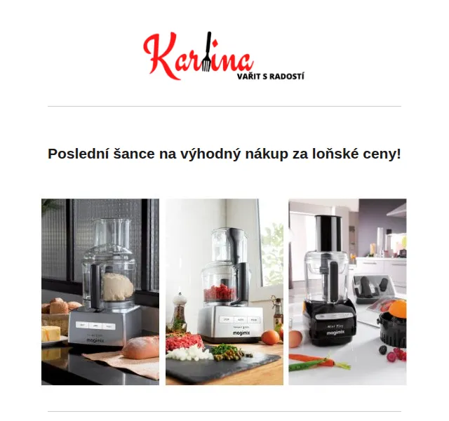 Karlina CZ: Nákup za staré ceny do 31. ledna – leden 2025 | Nuslet.cz