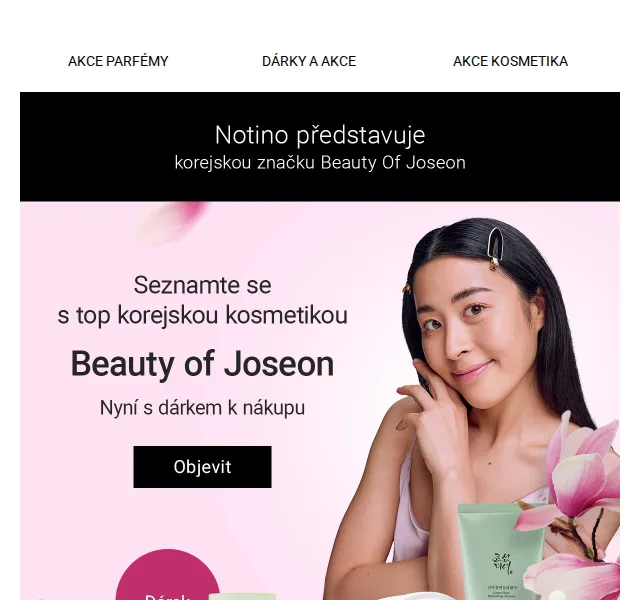 Notino: Dárek opalovací krém Beauty of Joseon – červen 2026 | Nuslet.cz