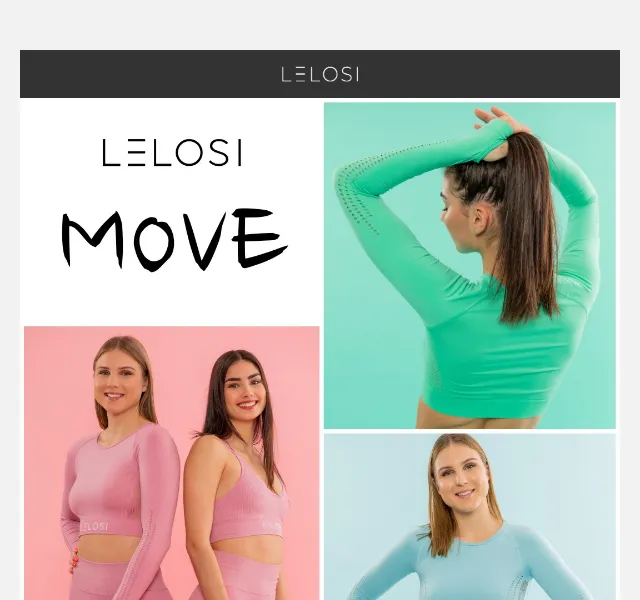 LELOSI: Kolekce MOVE se slevou 15 % – červen 2026 | Nuslet.cz