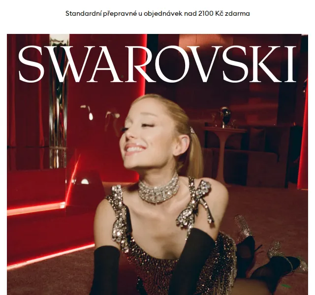 Swarovski: vánoční večírek s Ariana Grande – červen 2026 | Nuslet.cz