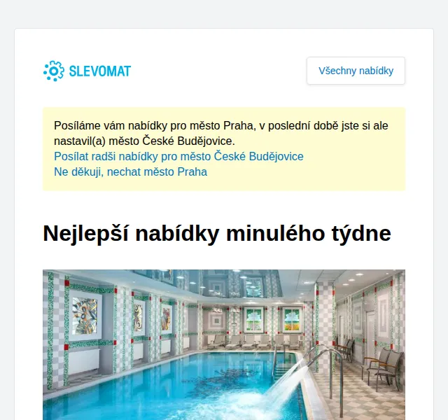 Slevomat: Luxusní 4* hotel v Mariánských Lázních od 3 190 Kč – červen 2026 | Nuslet.cz