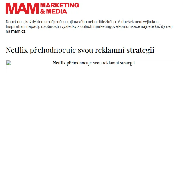 Marketing & Media: MAM zprávy – červen 2026 | Nuslet.cz